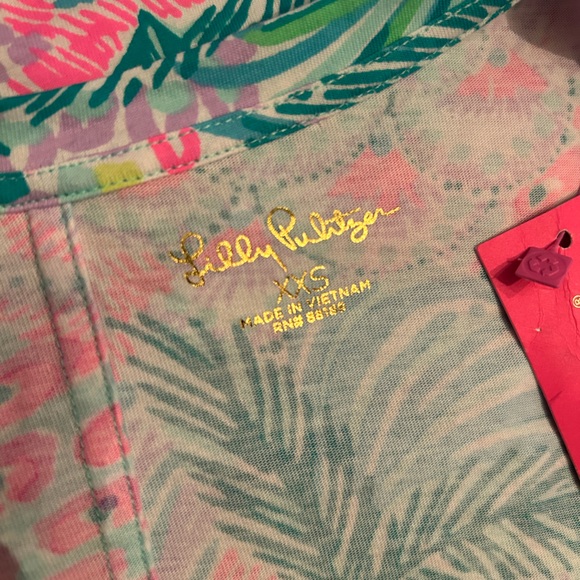 NEW - Lilly Pulitzer Haydn Short Sleeve Dress - Banana Split - Size: XXS - Picture 10 of 12